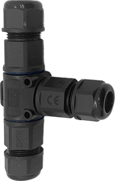 Konektor kabllor T-type IP68, 3x4mm², 400V 25A, i zi