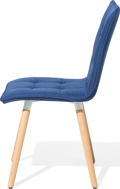 Set karrigesh ngrënieje BROOKLYN, 2 copa, me tapiceri poliester, blu navy