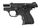 Pistoletë sinjalizuese Stalker M906 BAS, .22 Long Blank, vetëripërsëritëse, e zezë