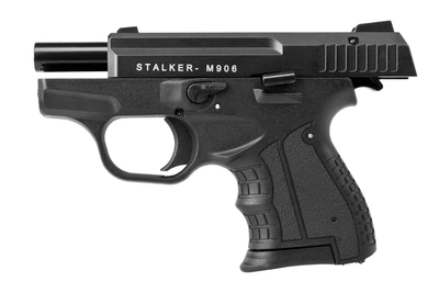 Pistoletë sinjalizuese Stalker M906 BAS, .22 Long Blank, vetëripërsëritëse, e zezë