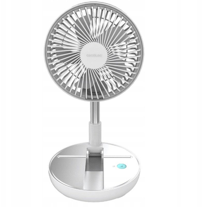 Ventilator portativ Cecotec 8\", me bateri 7200 mAh, i bardhë