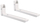 Mbajtës muri universal Gembird WM U30 01 W, çelik, 30 kg, i bardhë