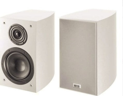 Полични звучници Heco Victa Elite 202, Hi Fi, 2 парчиња, бели