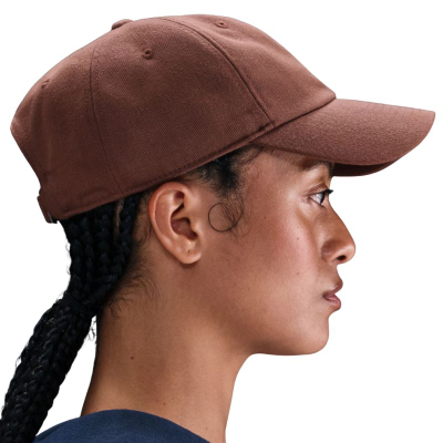 Шапка Nike Club Unstructured, органски памук, Fauna Brown Sail