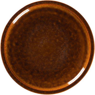 Pjatë e sheshtë RAK Porcelain Flat Coupe, 6.3", Honey