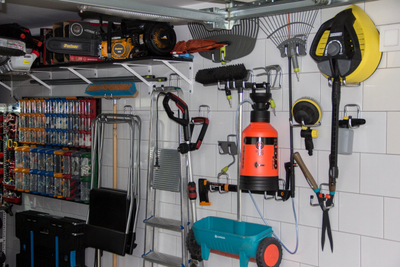 Hak tavanit ose rafti Velano Garage 80x120, çelik i galvanizum