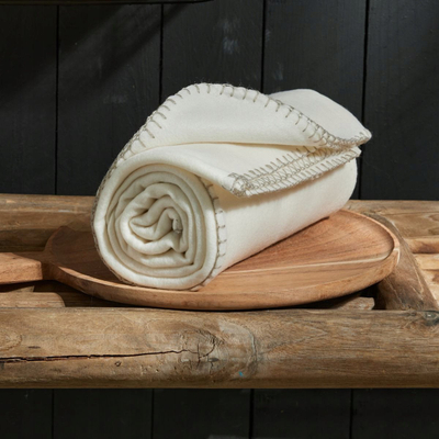Batanije fleece Today, 220 x 240 cm, 150 g/m², ngjyrë krem