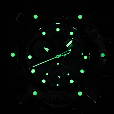 Orë dore për meshkuj Invicta Gladiator Quartz 41110, e argjendtë