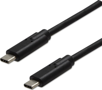 Kabllo USB Neutralle USB C në USB C, 1 m, USB 3.2 Gen 2, e zezë
