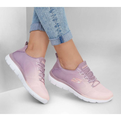 Atlete Skechers Summer Bright Charmer W 149536, Memory Foam, rrjetë, shumëngjyrëshe