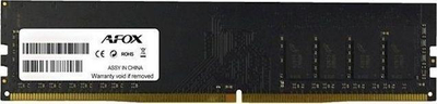 Memorie AFOX DDR4, 8 GB, 3000 MHz, CL16, AFLD48LH1C
