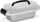Tavë keku Patisse Silver-Top, drejtkëndore 23 cm, me kapak plastik, argjendtë