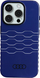 Kapak telefoni Audi IML Hard Case, për iPhone 15 Pro 6.1", me MagSafe, blu