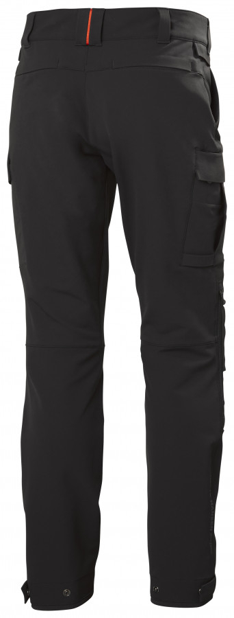 Pantallona pune Helly Hansen Kensington CNCT Stretch, material elastik 4-way, me xhepa për vegla, të zinj