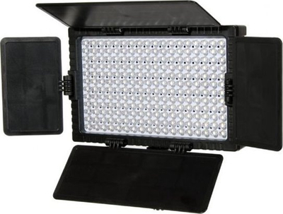 Dritë video LED Falcon Eyes DV-216VC-K2, 7000K, e vogël, e zezë