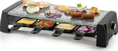 Skarë elektrike Domo, 1200 W, e hirtë/zezë