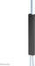 Kapak kabllosh Neomounts ADS06-123BL, magnetik, universal, i zi