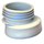 Hydroland Ексцентричен приклучок за WC, бел, пластика, 50 mm, 45 mm, 92 mm, 95 mm