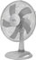 Ventilator tavoline Jata VM3026, 34 cm, 45 W, i bardhë