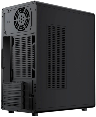 Kasa e kompjuterit 1stCOOL STEP Premium 2 ver.2, Micro Tower, USB 3.0, USB-C, e zezë