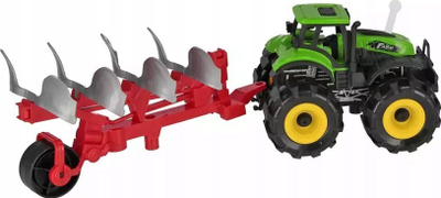 Traktor lodër DZ MIX2 plastik, 38x14x12 cm, me ngjyra të ndryshme