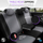 Mbulesë sediljeje e pasme Otom OT76901, tekstil, e zezë