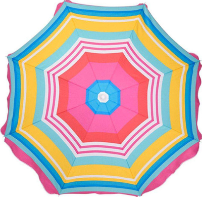 Çadër plazhi ProBeach, 144 cm, rregullim lartësie, shumëngjyrëshe