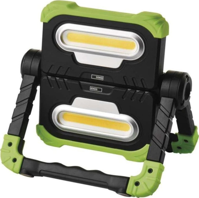 Reflektor portativ EMOS LED, 2000 lm, bateri 8000 mAh, jeshil me zi