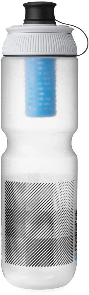 Shishe uji Hydrapak Breakaway+ Filtered, 30oz, me filtër uji, transparente
