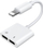 Adapter Lightning Joyroom S-Y104, 2x Lightning, i bardhë