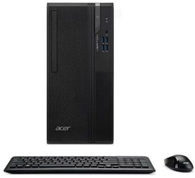 Mini PC Acer Veriton 2 S2720G, Intel Core i3-14100, i vogël, i zi