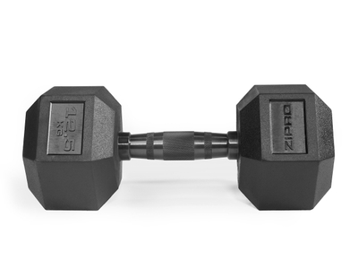 Peshë dore Zipro HEX, 1x12.5 kg, e zezë