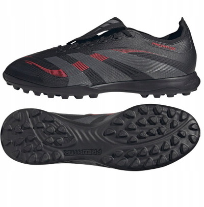 Копачки за фудбал Adidas Predator League Fold Over Tongue, за вештачка трева, црни