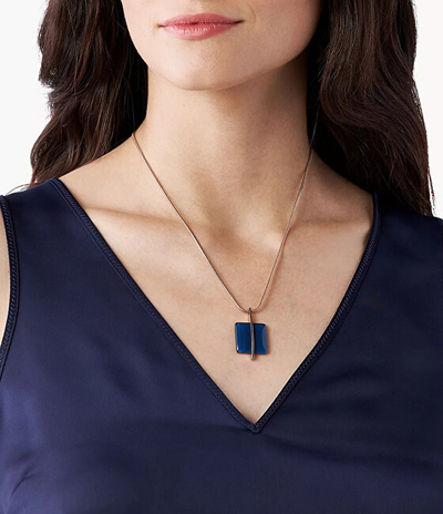 Qafore për femra Skagen Sea Glass sSK0625, kaltër e errët