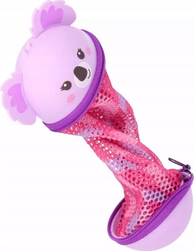 Penar silikoni Starpak Silicone Pencil Case Mesh Koala, roll up, vjollcë