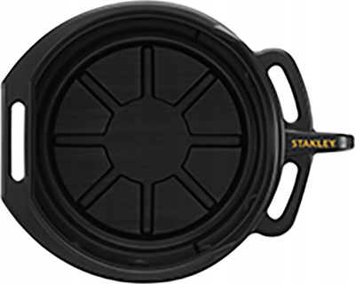 Enë kullimi vaji Stanley St. Oil Drain Pan, plastike, e zezë