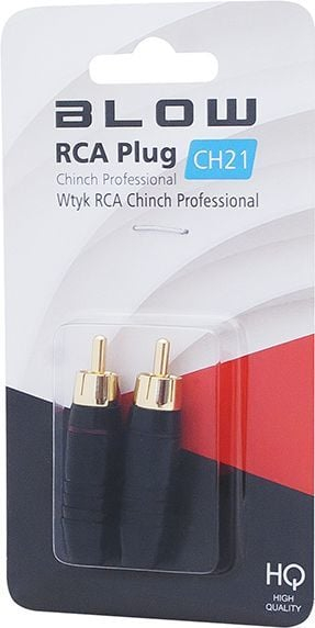 Prizë RCA Blow CH21, komplet 2 copë, e pozicionit, ngjyrë e zezë me ar