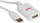 Kabllo USB Roline 12.04.1088, USB 2.0 A plug me A port, 5m, e bardhë