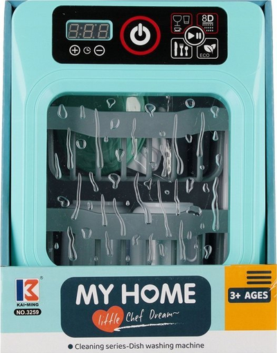 Lojë enëlarëse për fëmijë MEGA CREATIVE My Home, me bateri, efekte zanore, mente e bardhë