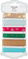 Set shirita dekorativë Lovable Christmas, sateni dhe grosgrain, 6 copë, shumëngjyrësh