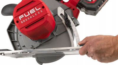 Sharrë rrethore Milwaukee M18 FUEL FMCS66-0X, pa kabllo, 66 mm, 1800 W, e kuqe gri