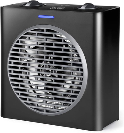Ventilator Black+Decker BXSH2003E, kompakt, i bardhë