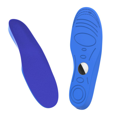 Shputa këpucësh Hurtel Insoles EA-59-02, me xhep për AirTag, 175-190mm, blu