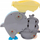 Сет играчки за бања LEAN Toys Blue Dolphin 20147, за деца над 18 месеци, сина
