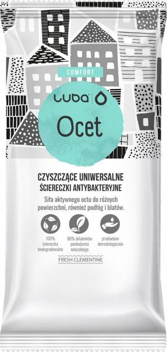 Faculeta antibakteriale për gjithandej Luba Vinegar, me uthull, 24 copë