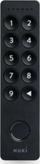 Tastierë inteligjente Nuki Keypad 2, me shenjë gishtash, me kode hyrjeje, e zezë