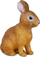 Figurinë lodër Collecta Rabbit, lepur realist, shumëngjyrëshe