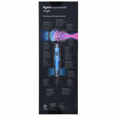 Tharëse për flokë Dyson Supersonic HD07 1600 W, e zezë