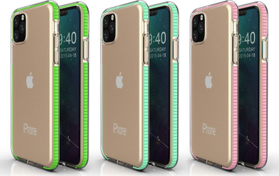 Këllëf xheli VERGE CASE Gel Cover për iPhone 11 Pro Max, rozë