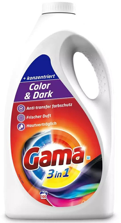 Xhel rrobash GAMA Gel Color, 4.5L, 100 larje